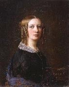 Sophie Adlersparre Sjalvportratt oil